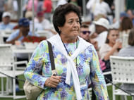 2005 USA team Solheim Cup captain Nancy Lopez (Image Source: Imagn)